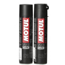 Motul Chain Lube + Motul Chain Clean combo pack  - 400ml each