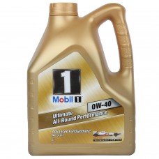 Mobil1 0w40 (4 liters) fully synthetic engine oil for cars
