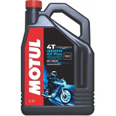 Motul 3000 15W50 Engine Oil (2.5 L) (Pack of 2)