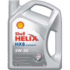 Shell Helix HX8 5W-30 API SN Fully Synthetic Engine Oil for Cars and SUV (4 Liter)