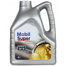 Mobil Super 3000 F1 5W-40 Synthetic Motor Oil (4 L)