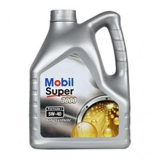 Mobil Super 3000  5w40  Synthetic Petrol/Diesel Engine Oil For Cars (3.5 liter Pack)